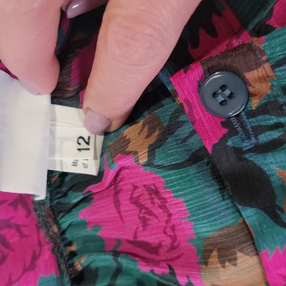 Vintage rrrrruss Russ Togs vintage blouse & skirt. Size 10 top & size 12… - Picture 7 of 10